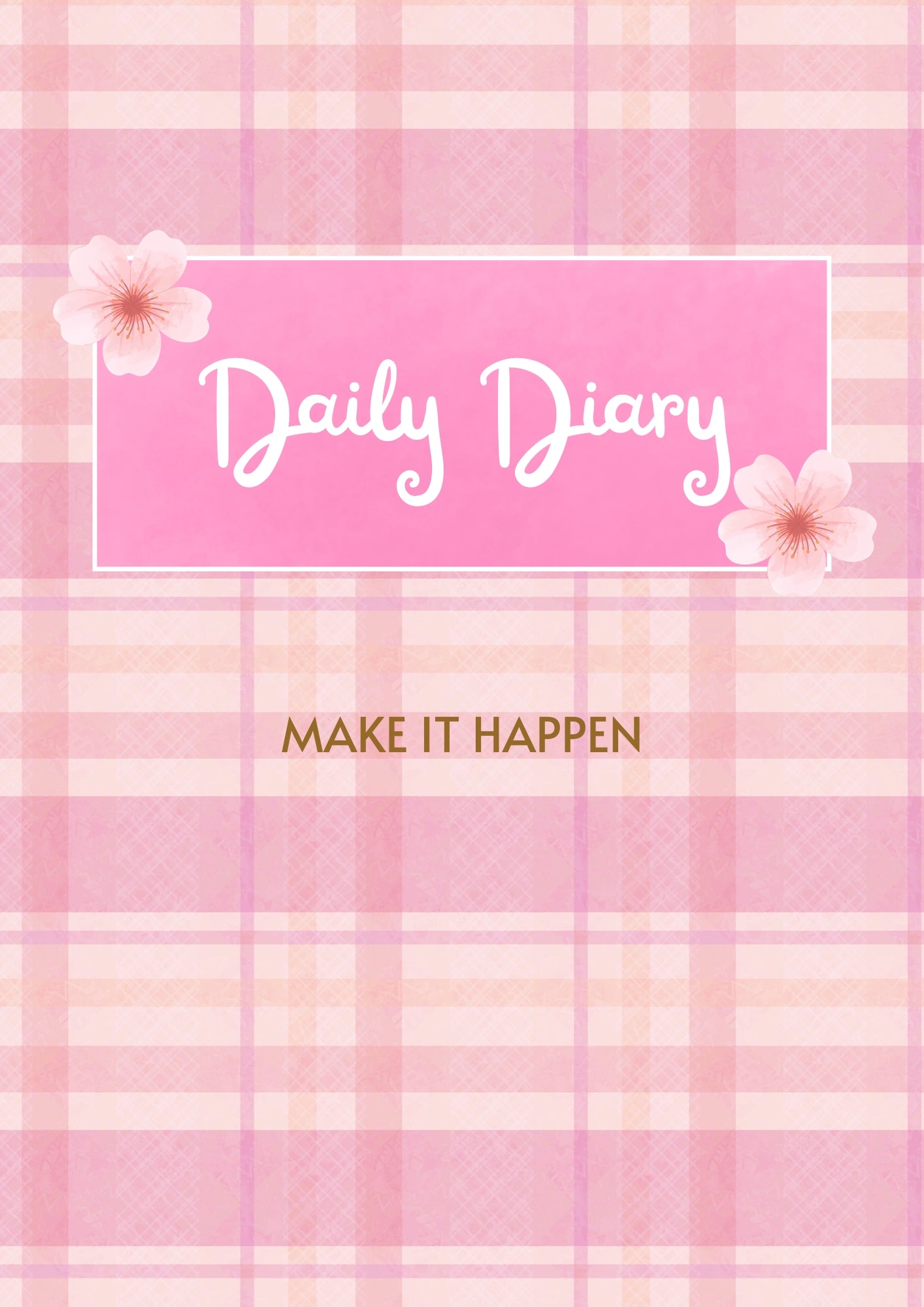 Daily Diary 30 days Goal - PERIOD TRACKER